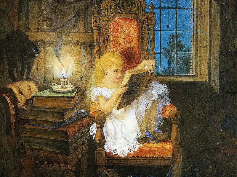 1841-Adelaide Claxton - Paese delle Meraviglie